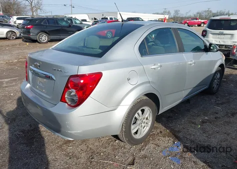 2014 Chevrolet Sonic Lt Auto from USA, damaged, VIN 1G1JC5SHXE4157006